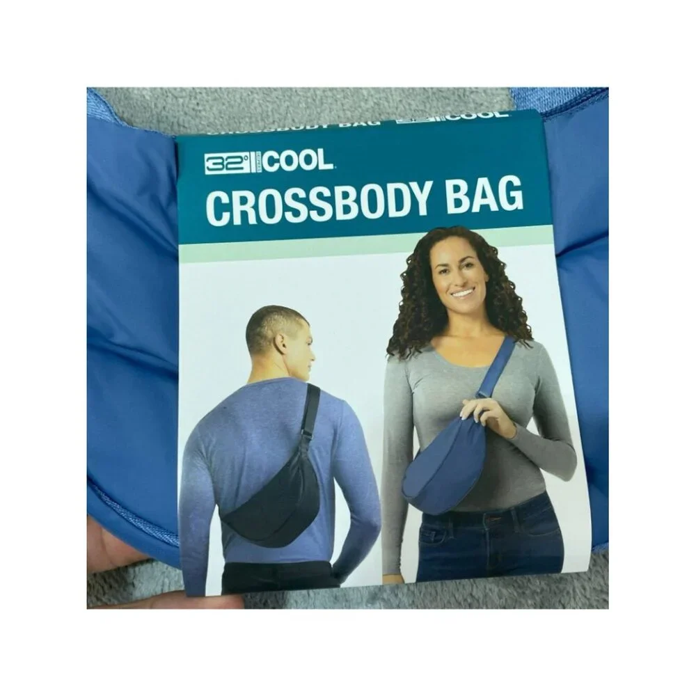NWT 32 Degrees Fanny Pack Bag Unisex One Coronet Blue Adjustable